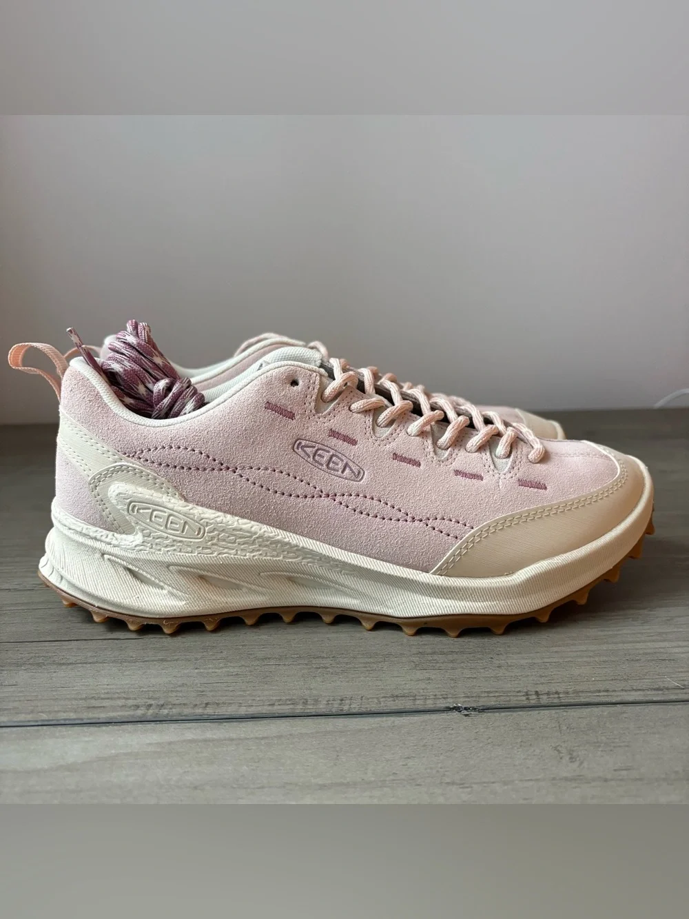 Keen Jasper Zionic Womens Athletic Hiking Shoes Trail Cameo Rose Size 8.5